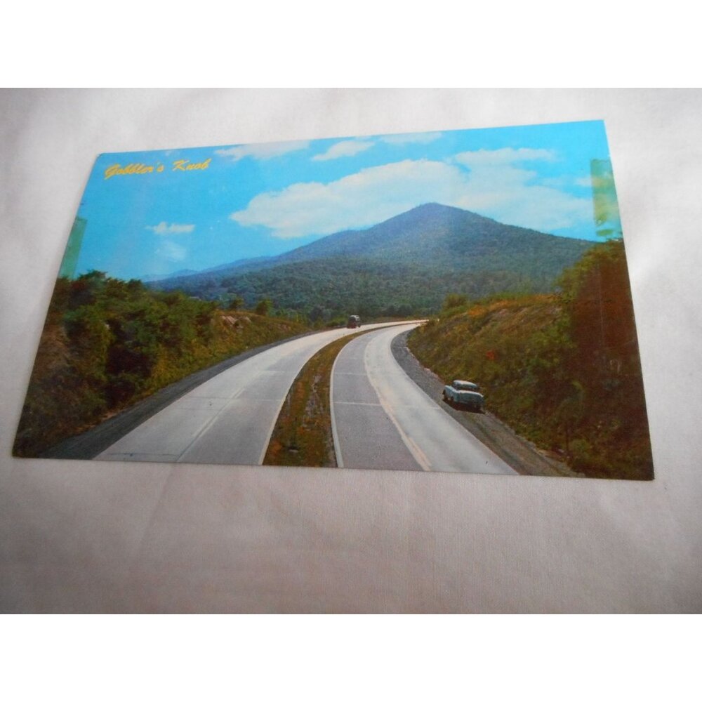 Vintage Postcard unposted Gobbler's Knob Pennsylvania Turnpike 1960s